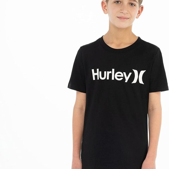 NWT Hurley - Boy's One and Only Graphic T-Shirt - Black - Picture 3 of 4